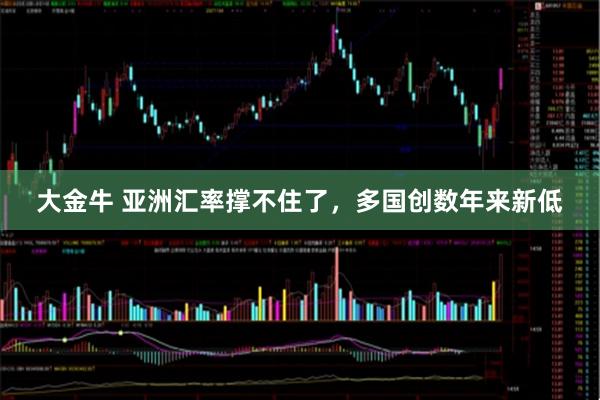 大金牛 亚洲汇率撑不住了，多国创数年来新低