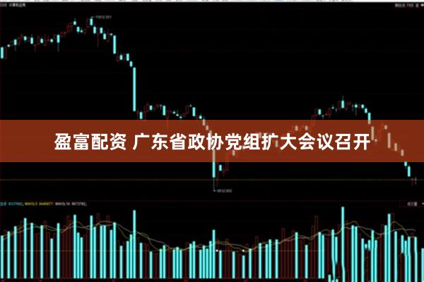 盈富配资 广东省政协党组扩大会议召开